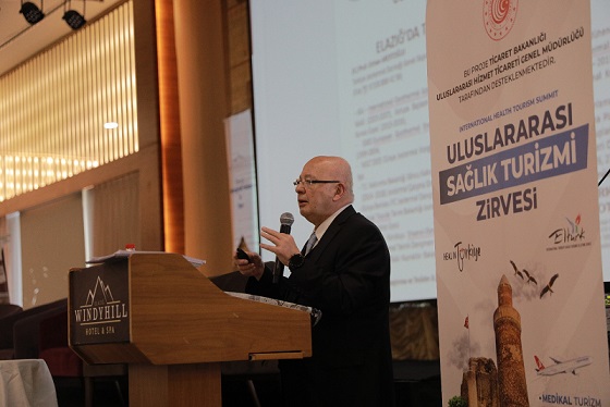 Uluslararası Termal Sağlık Turizmi Zirvesine” F. Prof. Orhan Mertoğlu katıldı